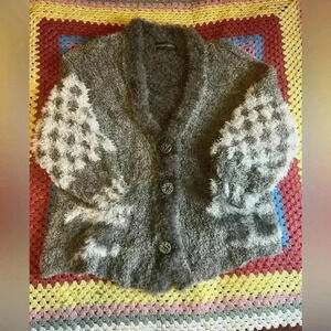 Women’s Gertrude  Sampson Wooly Cardigan Size M/L